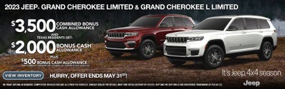 2023 JEEP GRAND CHEROKEE LIMITED & GRAND CHEROKEE L LIMITED